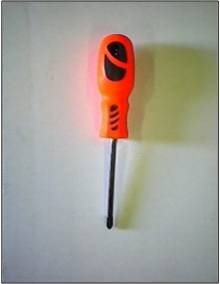 Отвертка PH 100 мм. Оранжевая ручка