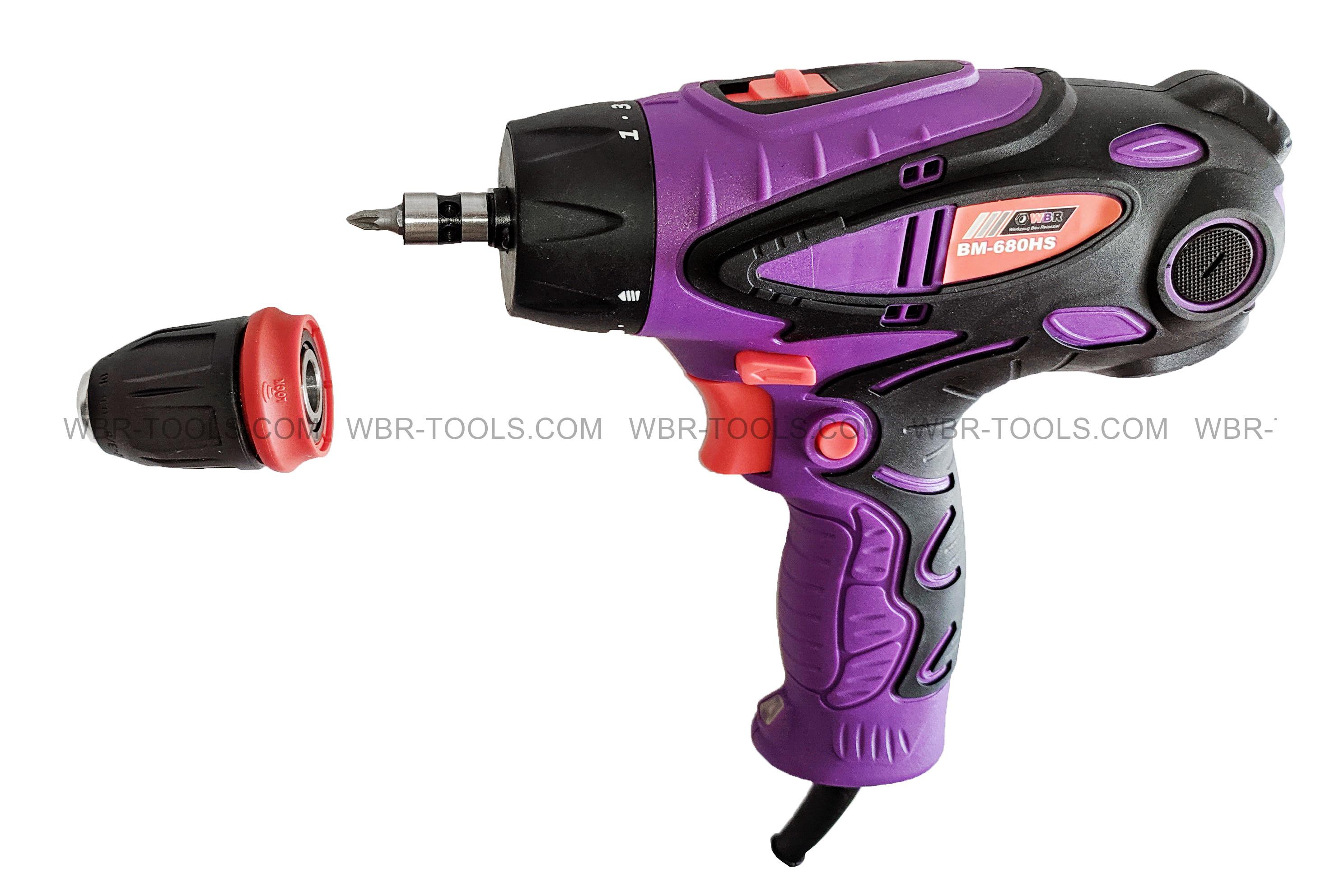 Сетевой шуруповерт WBR BM-680HS